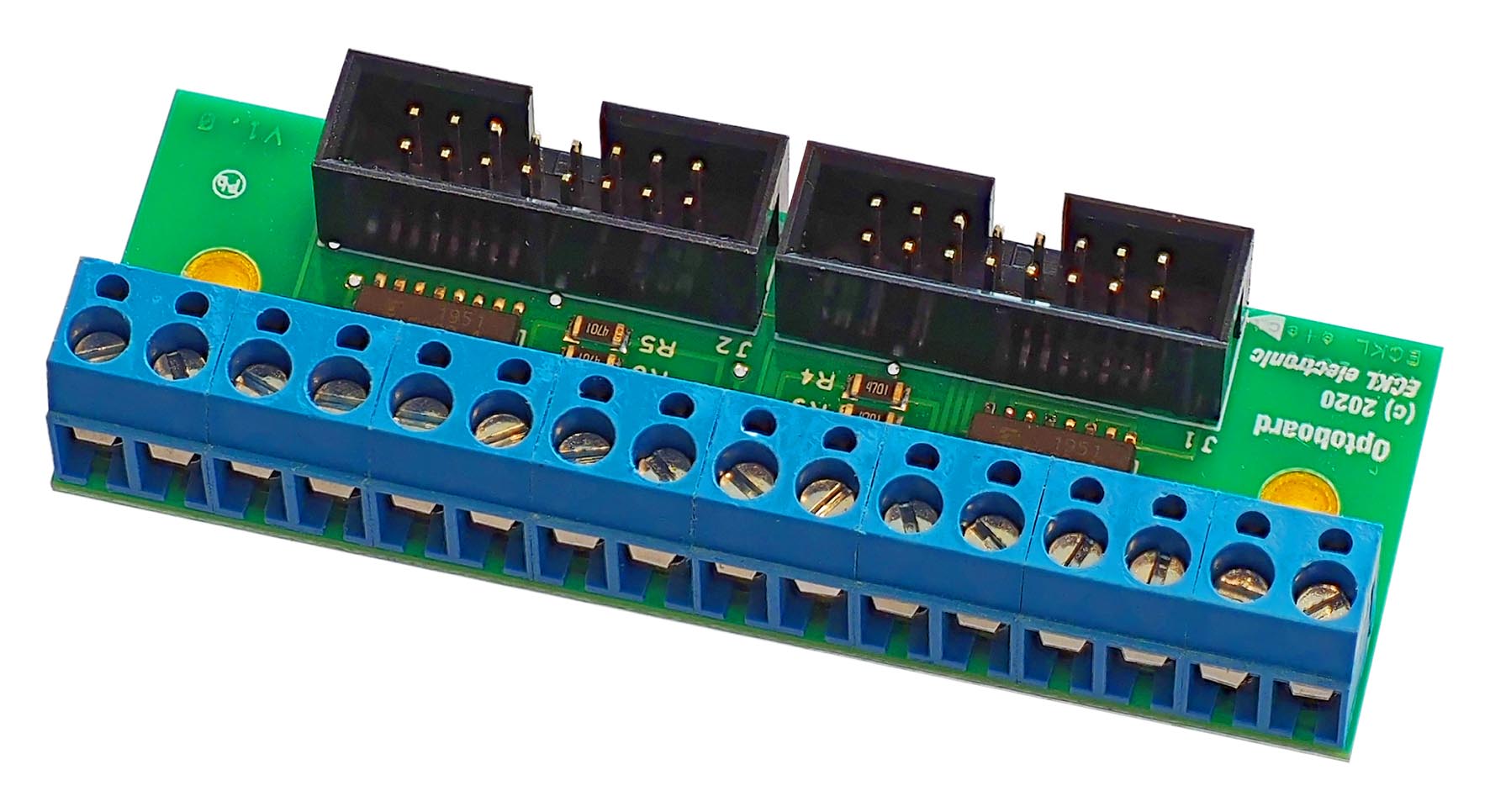 Optokoppler-Platine für die MAX control - Serie
