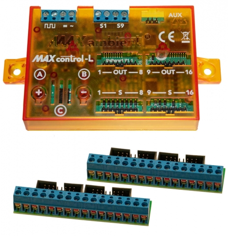 16-Kanal-Lichtcontroller im Set mit 2 x PC-16S
